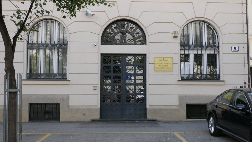 HANFA Zgrada HANFA-e u Zagrebu, regulatora financijskih usluga u Hrvatskoj